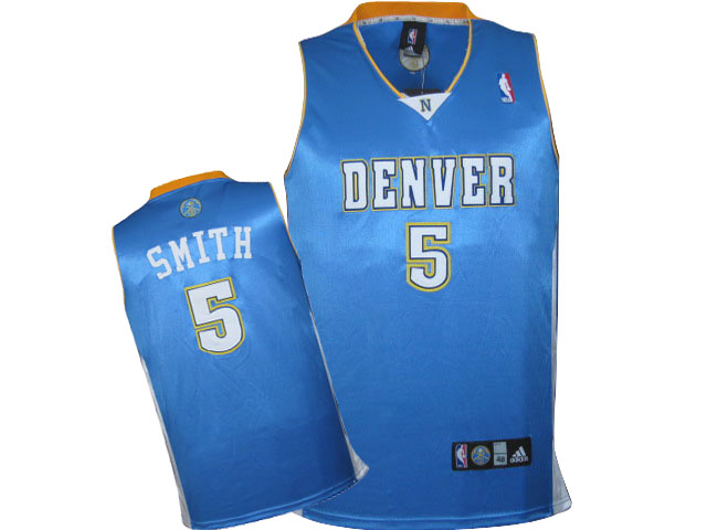 Branded NBA Denver Nuggets J.R. Smith Swingman Road Adidas Jerseys